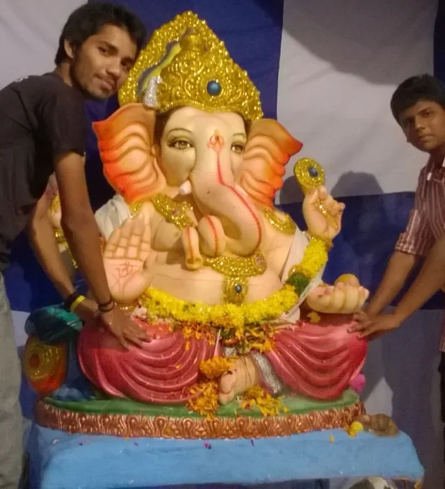 The first Bappa, four feet tall